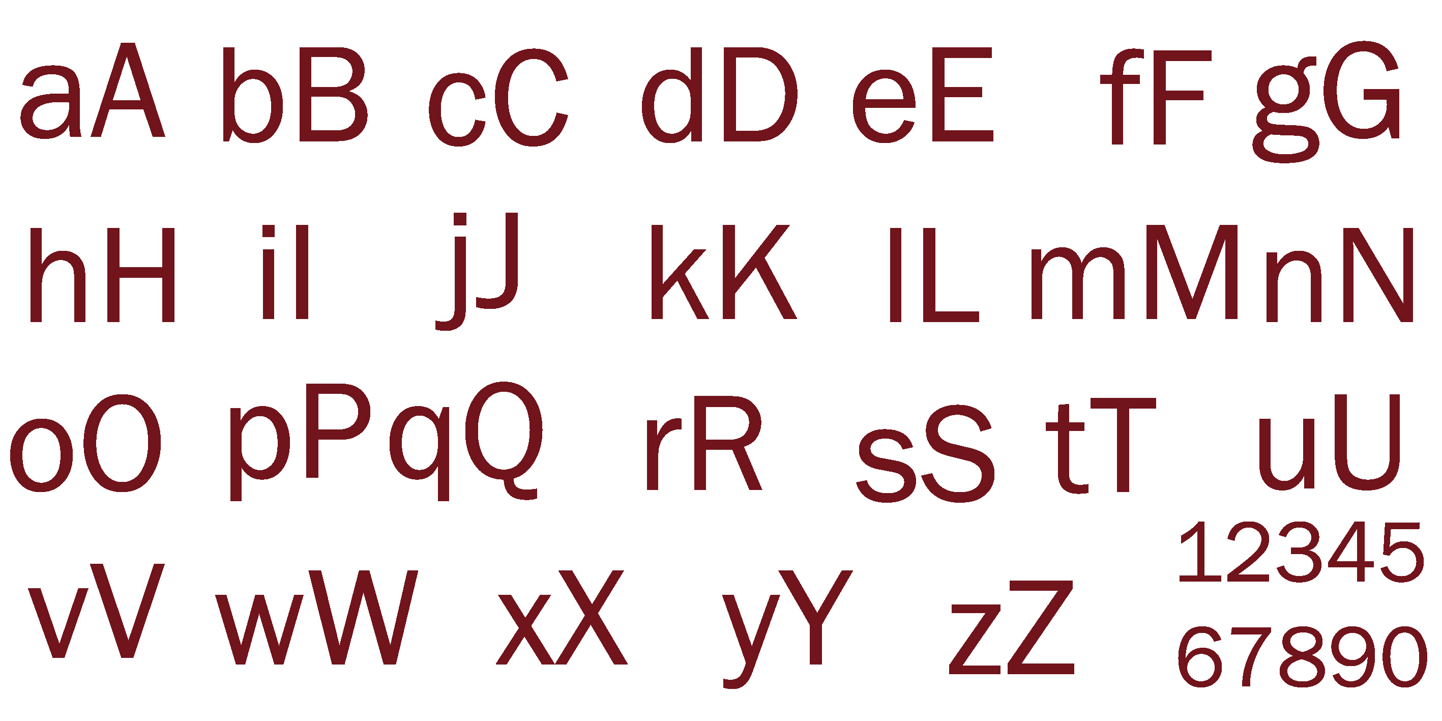 lettertype
